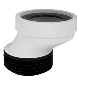WC bekötő rövid, 40 mm-es eltolású