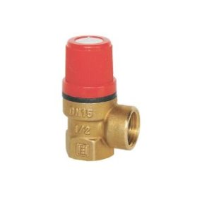 Biztonsági szelep 1/2" 6 bar