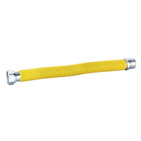   Nyújtható inox flexibilis gázbordás bekötőcső 3/4" KB 75-150 cm