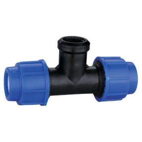 KPE T idom műanyag 63x2"x63 BM