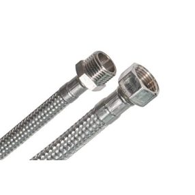 Flexibilis bekötő cső vízre 3/8" KB - 80 cm